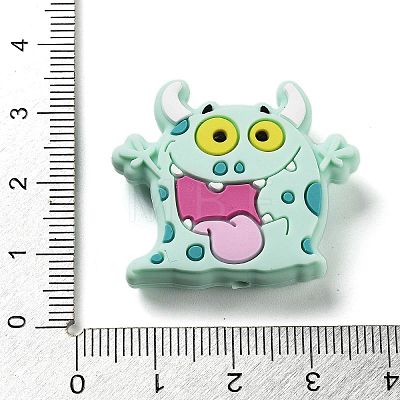 Little Monster Silicone Beads SIL-R014-02E-1