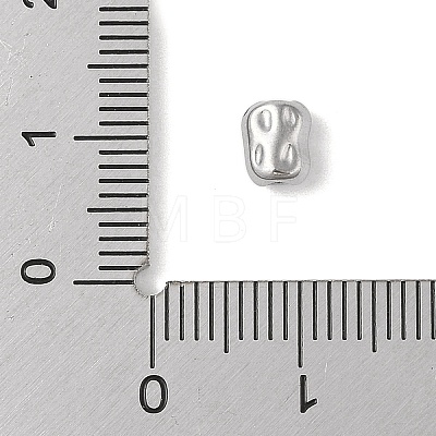 304 Stainless Steel Beads STAS-M071-01H-P-1