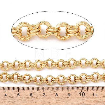Double Link 304 Stainless Steel Cable Chain CHS-G049-03G-02-1
