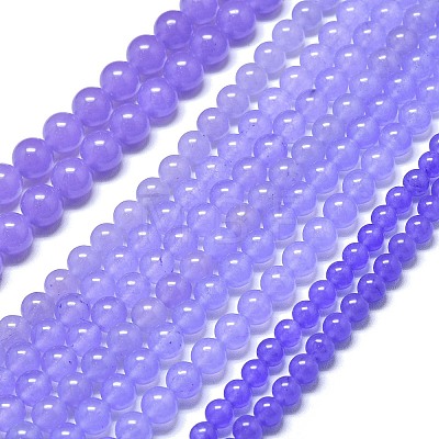 Natural Malaysia Jade Beads Strands G-L645-C01-6mm-06-1