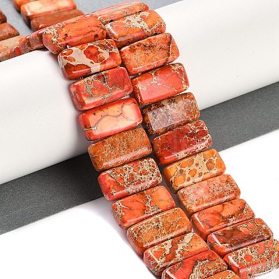 Natural Imperial Jasper Beads Strands G-L604-F01-01J-1