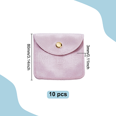 Velvet Jewelry Pouches TP-WH0012-05A-1