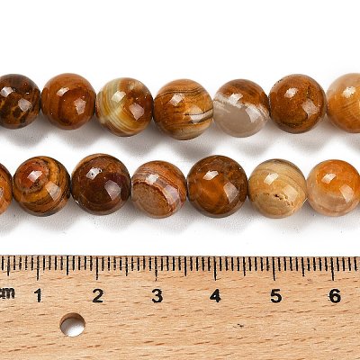 Natural Wood Lace Stone Beads Strands G-B128-A04-04-1