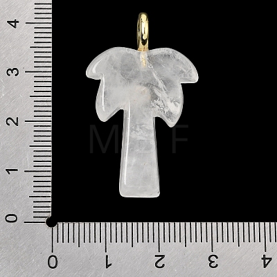 Natural Mixed Stone Carved Pendants G-C282-04-1