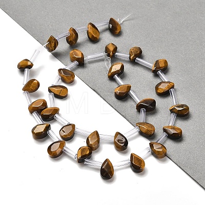 Natural Tiger Eye Beads Strands G-Q167-A07-02-1