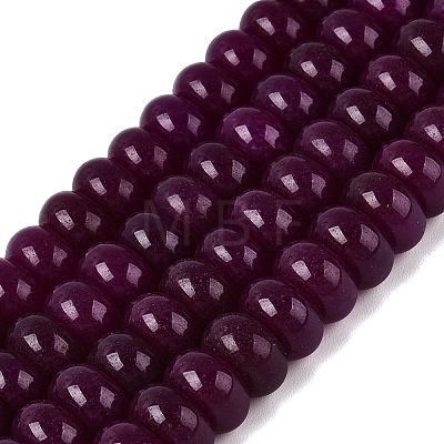 Natural White Jade Beads Strands G-Q613-01F-23-1