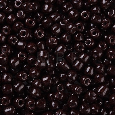 Baking Paint Glass Seed Beads SEED-S003-K18-1