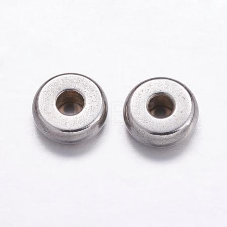 Tarnish Resistant 304 Stainless Steel Beads STAS-K146-063-6mm-1