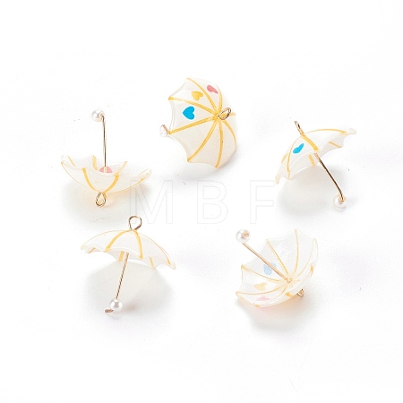 Resin Pendants CRES-M007-04C-1