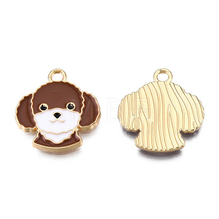 Alloy Enamel Pendants ENAM-S119-003D-1