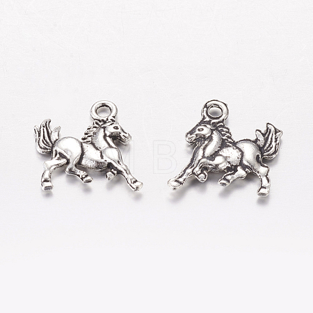 Tibetan Style Alloy Pendants TIBEP-E131-AS-1