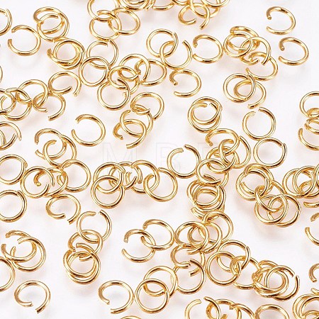 304 Stainless Steel Open Jump Rings A-STAS-F084-26G-1