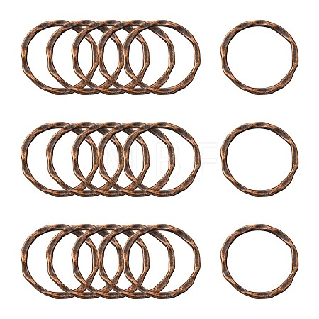 Tibetan Style Linking Rings LS-PALLOY-A017-R-FF-1