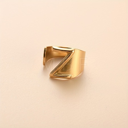 304 Stainless Steel Cuff Rings FS-WGEAFE6-51-1