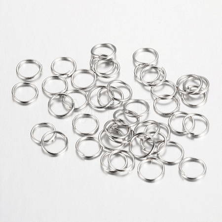 Iron Open Jump Rings IFIN-A018-5mm-P-NF-1