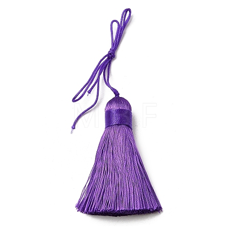 Polyester Tassel Big Pendants HJEW-K030-A-31-1