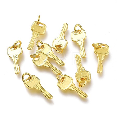 Brass Pendants KK-P189-03G-1
