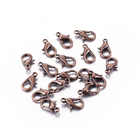 Zinc Alloy Lobster Claw Clasps E106-R-NR-1