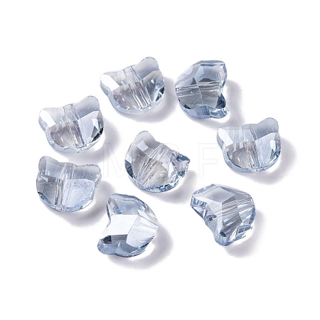 100Pcs Electroplate Glass Beads EGLA-P060-01A-PL03-1