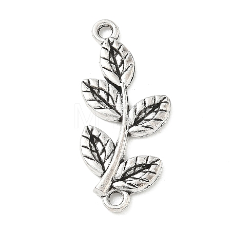 Tibetan Style Alloy Connector Charms AL-CBACA42-08AS-1