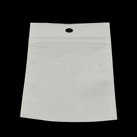 Pearl Film Plastic Resealable Packaging Bags OPP-R003-7x10-1