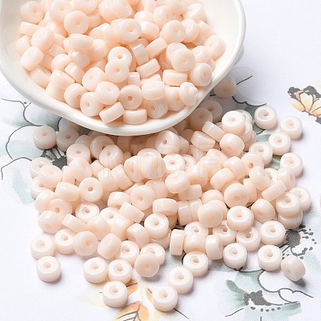 Opaque Colours Glass Seed Beads SEED-E001-P3x6mm-04-1