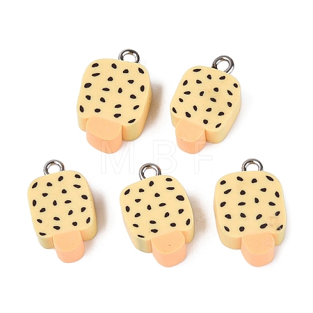Handmade Polymer Clay Pendants CLAY-Q253-07P-03-1