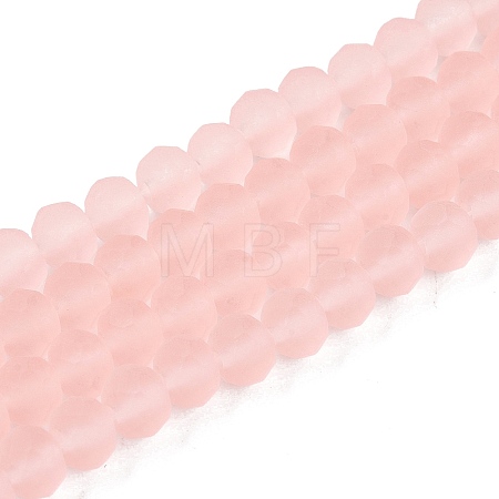 Transparent Glass Beads Strands EGLA-A044-T6mm-MD22-1