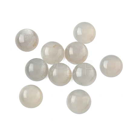 Natural Grey Moonstone Cabochons G-S398-01A-05-1