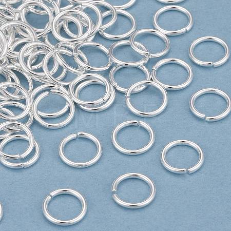 Rack Plating Brass Open Jump Rings KK-O139-18Q-S-1