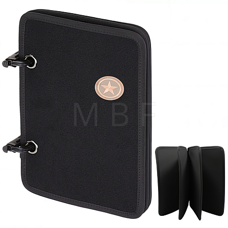 4Pcs Rectangle Velvet Binder Badge Armband Patch Display Board DIY-WH20062-165C-1