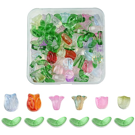 Transparent Glass Beads GLAA-FS0001-79-1
