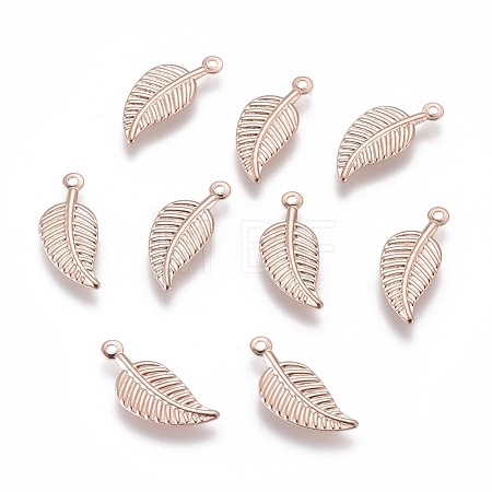 304 Stainless Steel Charms STAS-H436-54RG-1