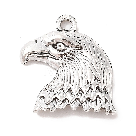Tibetan Style Zinc Alloy Pendants X-TIBEP-R334-020AS-RS-1