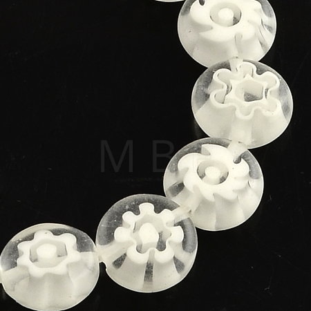 Handmade Millefiori Glass Bead Strands X-LK-R006-15L-1