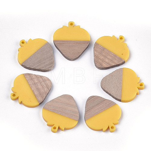 Resin & Wood Pendants RESI-S358-42D-1