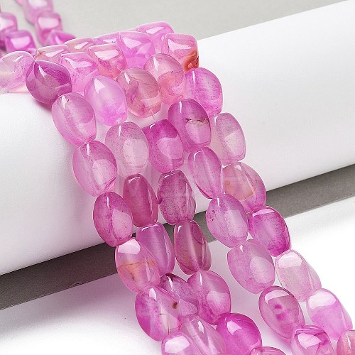 Natural Agate Beads Strands G-G172-01D-1