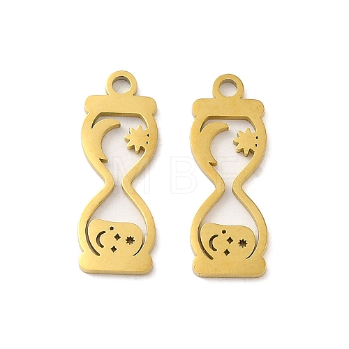 Ion Plating(IP) 304 Stainless Steel Pendants STAS-J042-27G-1