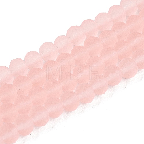 Transparent Glass Beads Strands EGLA-A044-T6mm-MD22-1