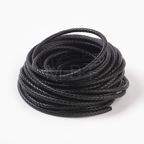 Braided Leather Cord WL-F009-B02-5mm-1