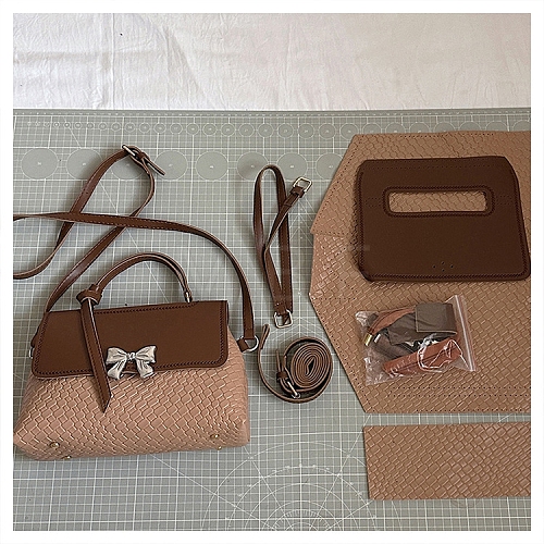 DIY Bowknot Crossbody Bags Set PW-WG06960-04-1