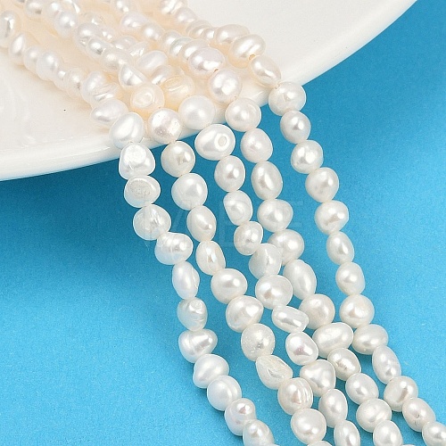 Natural Cultured Freshwater Pearl Beads Strands PEAR-P064-19D-05A-1