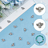 150Pcs Tibetan Style Alloy Beads TIBEB-PA0001-19-6