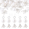 12Pcs Potato Natural Cultured Freshwater Pearl Pendants PALLOY-TA00385-1