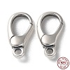 925 Thailand Sterling Silver Lobster Claw Clasps STER-D003-36P-1