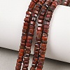 Natural Brecciated Jasper Beads Strands G-G345-C07-2x4mm-1