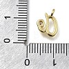 Brass Micro Pave Cubic Zirconia Pendants KK-B132-12G-A-3