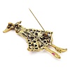 Zinc Alloy Rhinestone Girl Brooches JEWB-I031-07A-2