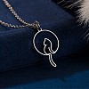 304 Stainless Steel Laser Cut Pendant Necklaces FS-WGA4904-14-1