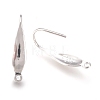 316 Surgical Stainless Steel Earring Hooks STAS-P166-10S-3